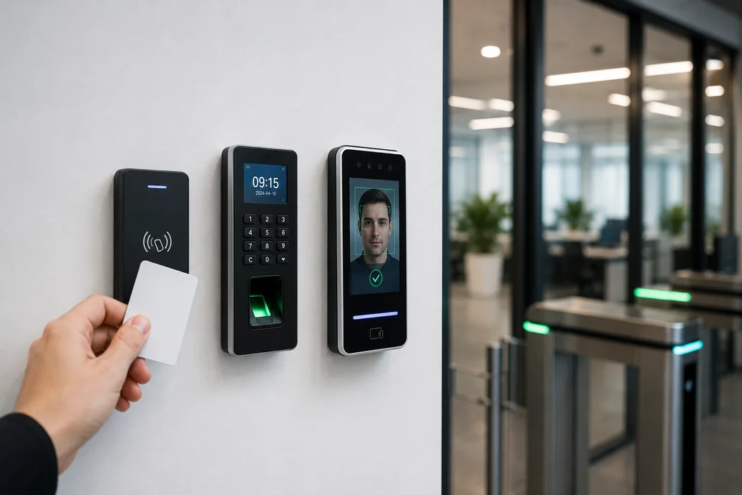 RFID и биометрия — модерен контрол на достъп за офиси и сгради