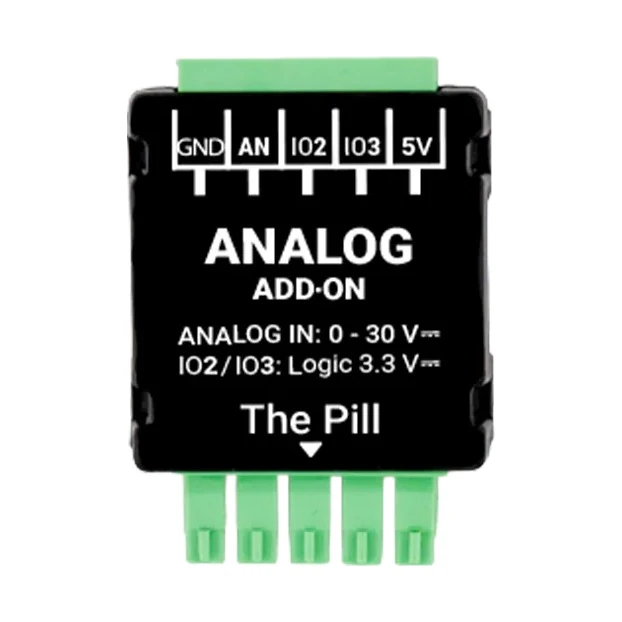Analog 0 - 30V Add-on (Shelly Pill)