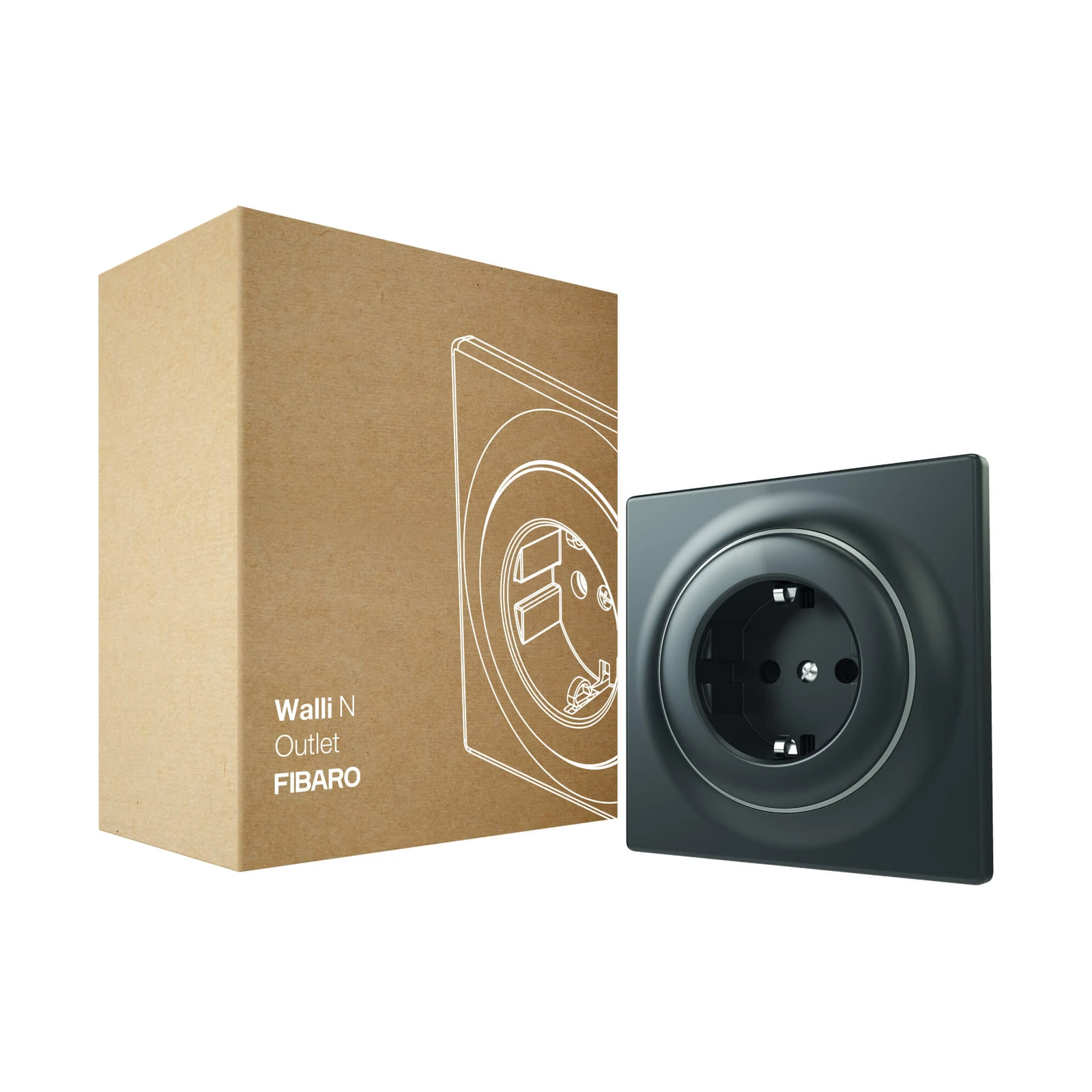 FIBARO Walli N Outlet type F FGWSONF-011