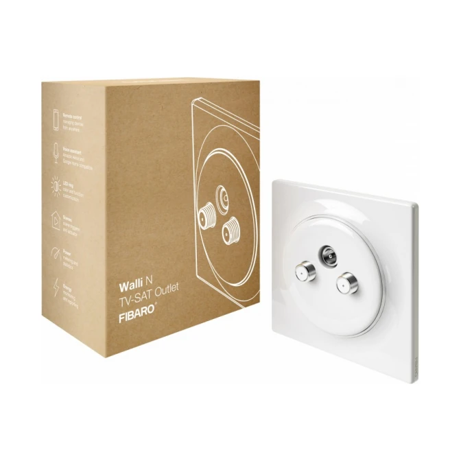 FIBARO Walli TV/FM Outlet FGWTFEU-021