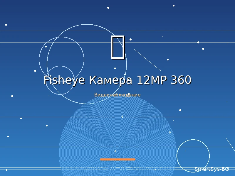 Fisheye Камера 12MP 360