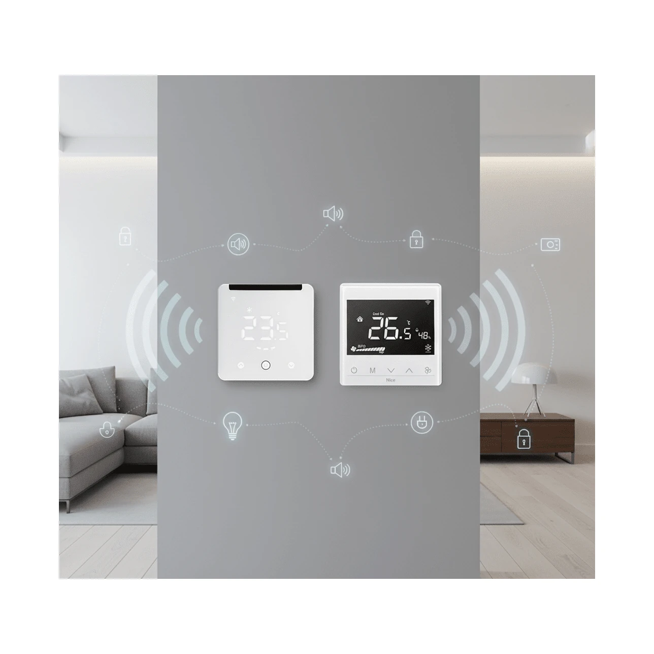Nice Fan4-Control Black