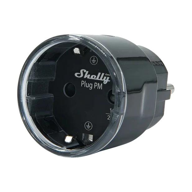 Shelly Plug PM Gen3 Black