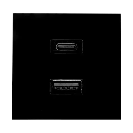Shelly USB charger for Wall Display Stand Black