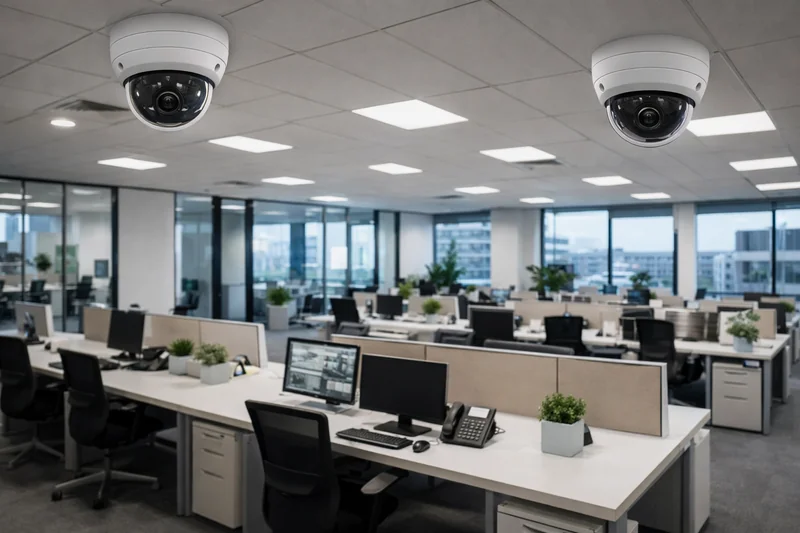 Видеонаблюдение за офис