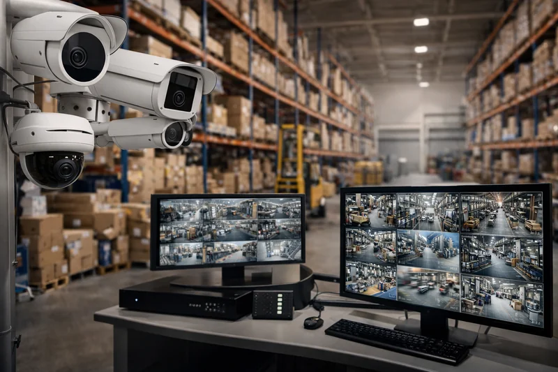 Система за видеонаблюдение на склад